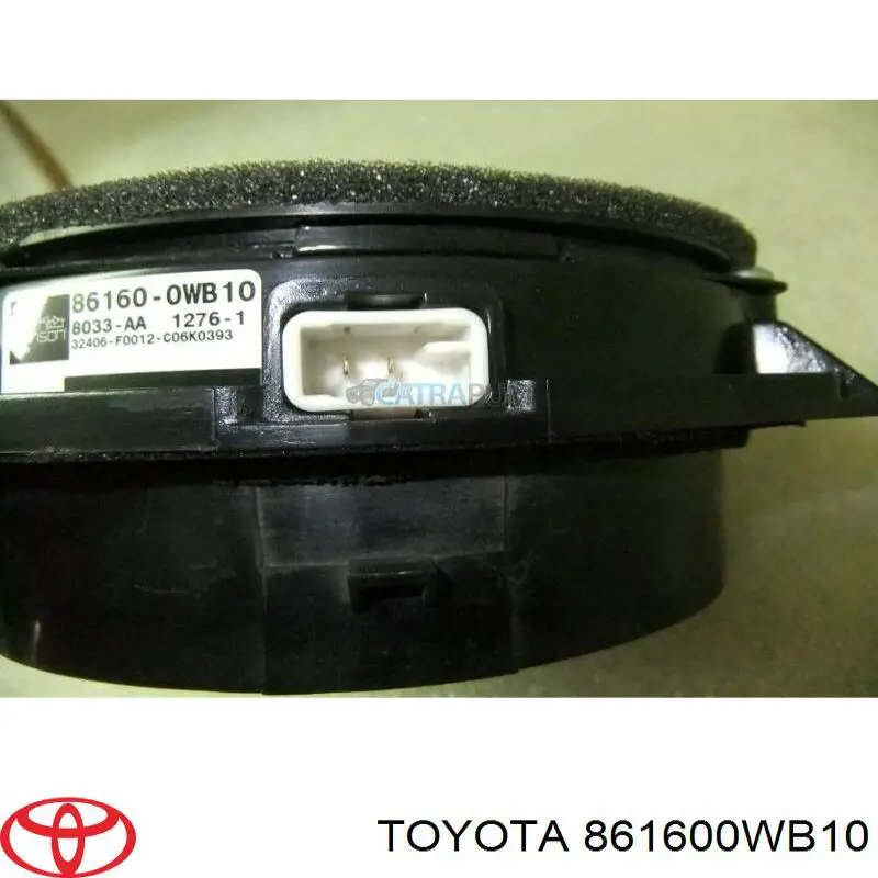 Alto-falante da porta dianteira Toyota 861600WB10 preço, a partir de 391,30 USD