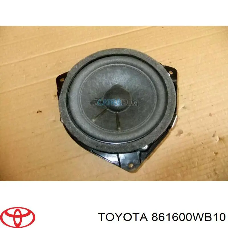 Alto-falante da porta dianteira 861600WB10 Toyota
