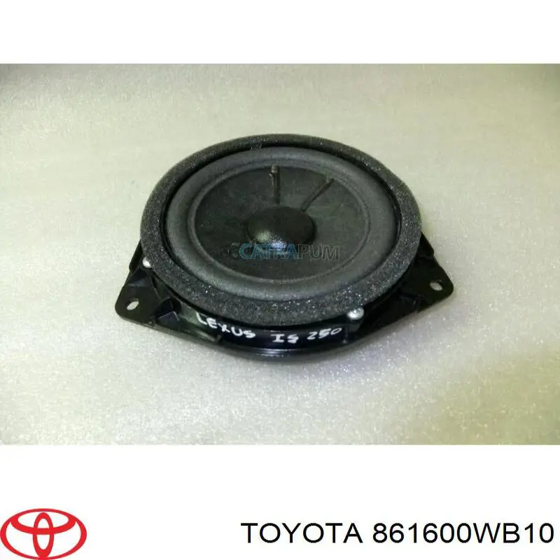 861600WB10 Toyota Alto-falante da porta dianteira
