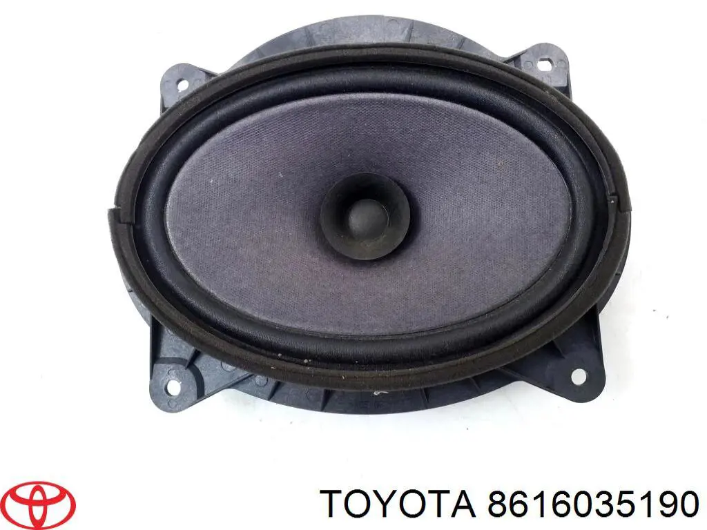 8616035190 TOYOTA Altavoz de puerta delantera original y equivalente