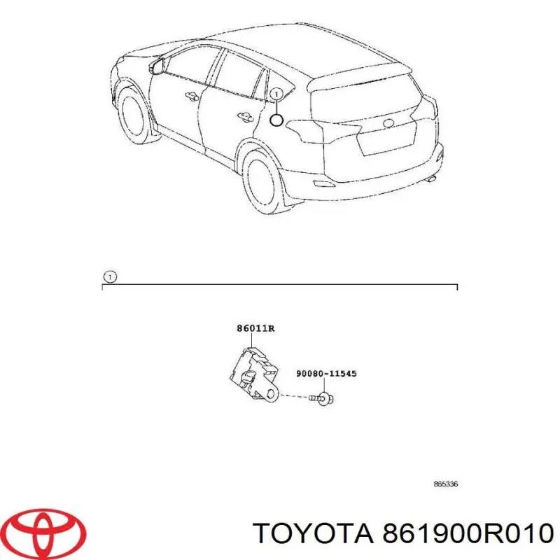  861900R010 Toyota