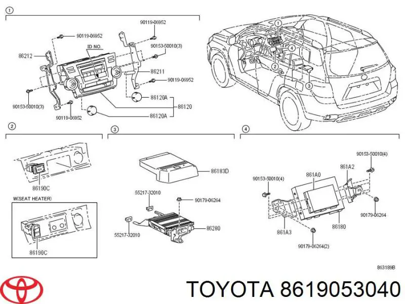  8619053040 Toyota