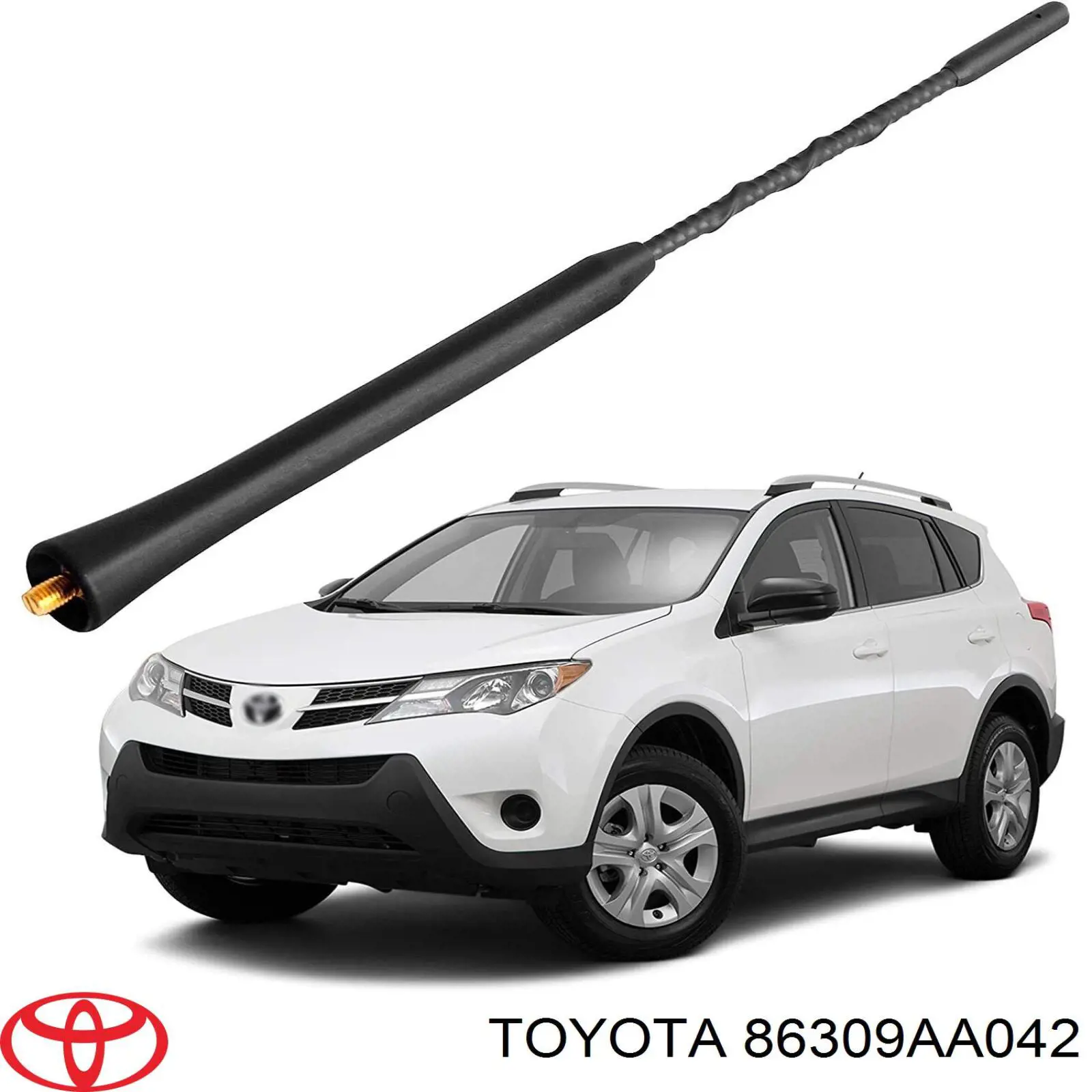 Шток антенны 86309AA042 Toyota