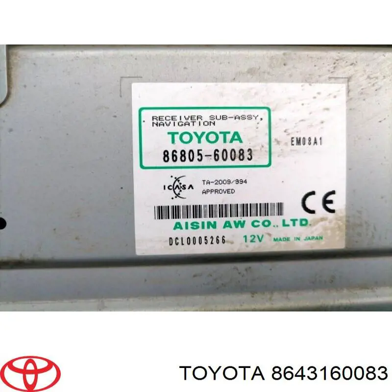  8643160083 Toyota