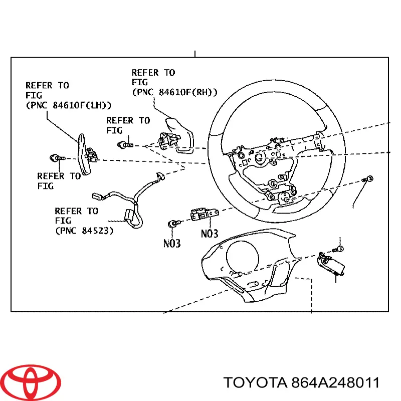  864A248011 Toyota