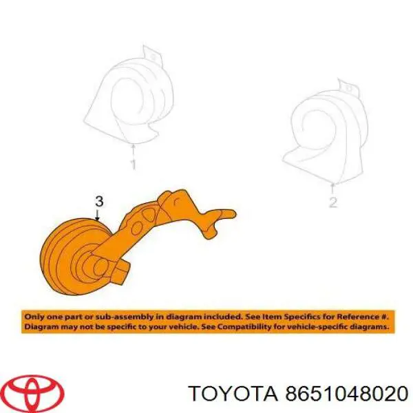  Toyota 8651048020 цена, от 6.35 USD