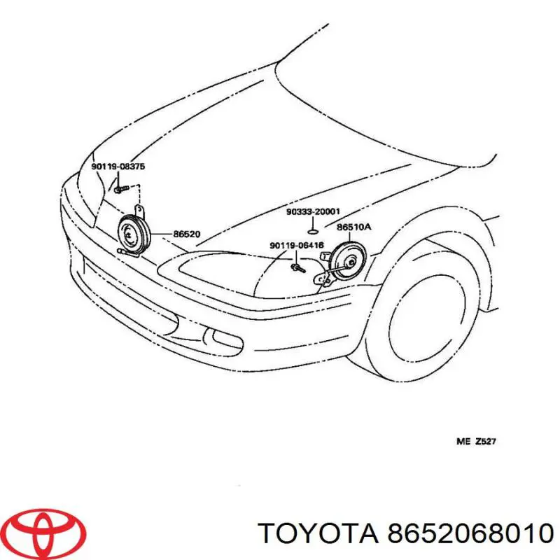 8652068010 Toyota 