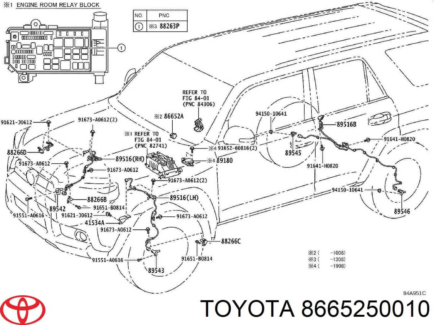 8665250010 Toyota 