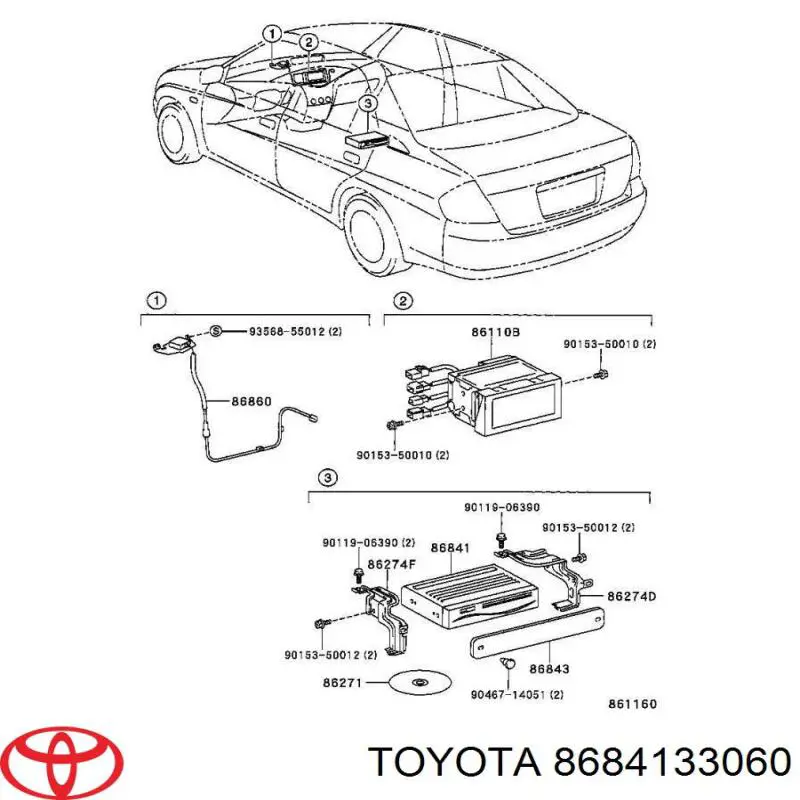  8684133060 Toyota