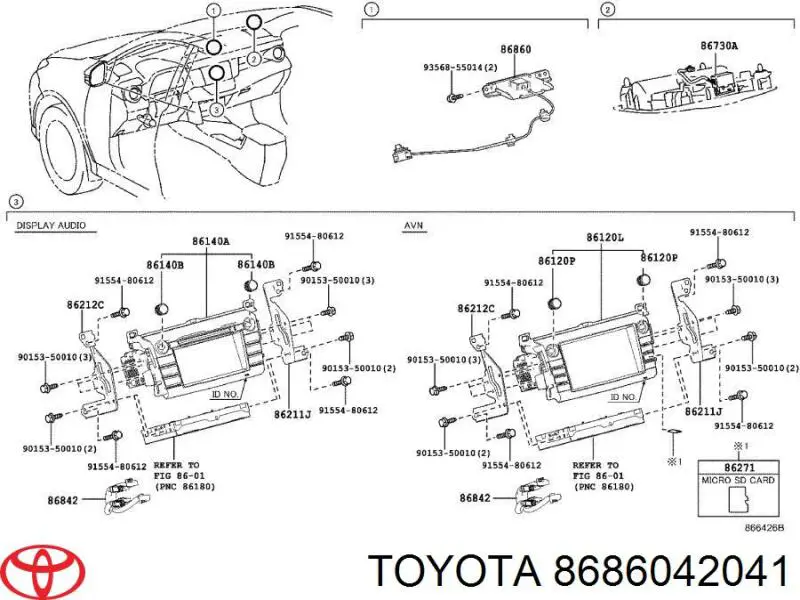 8686042041 Toyota 