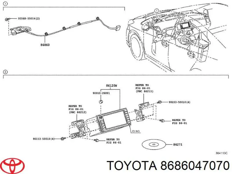  8686047070 Toyota