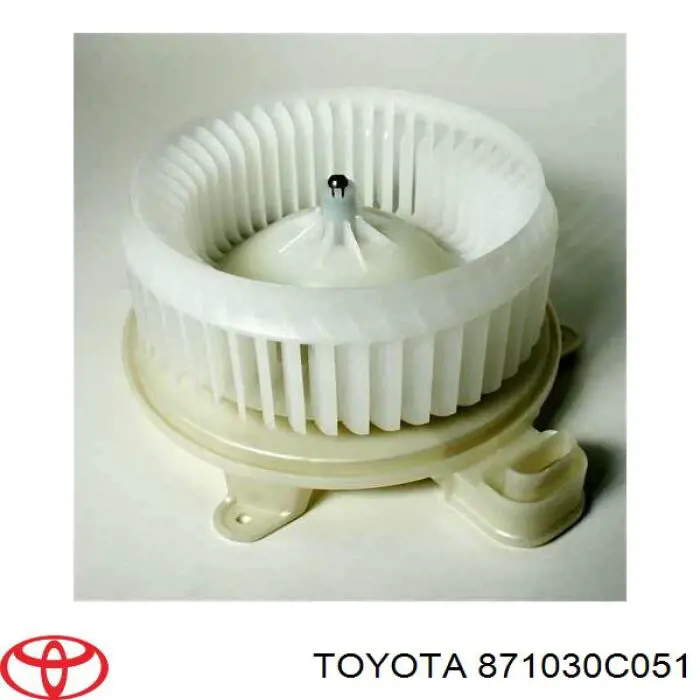 Мотор вентилятора печки (отопителя салона) Toyota 871030C051