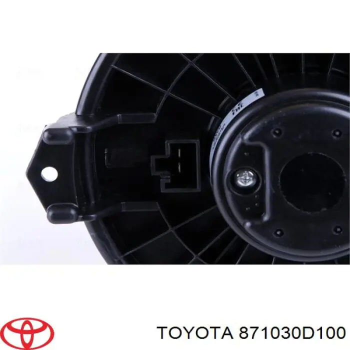 Купить 871030D100 Toyota Электродвигатели (электродвигатель отопителя) или розетка прицепа штепсельная