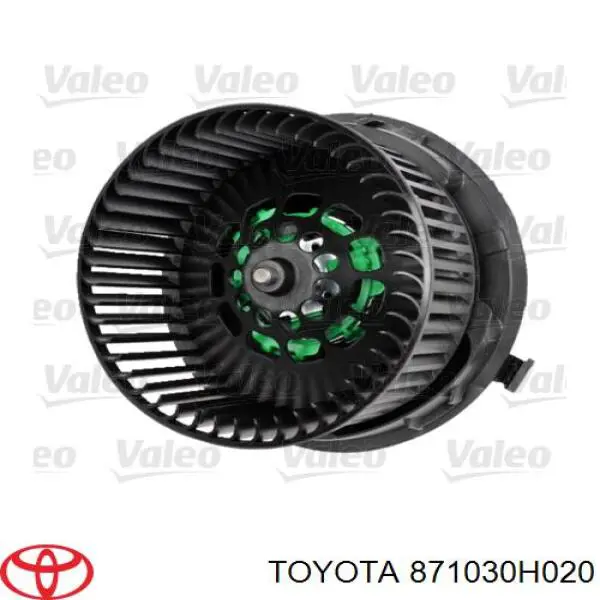 871030H020 Toyota caixa de ventilador de forno (de aquecedor de salão, montada)