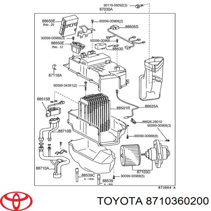  8710360200 Toyota