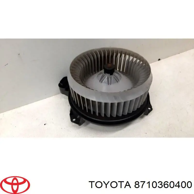 Мотор вентилятора печки (отопителя салона) на Toyota Land Cruiser PRADO 