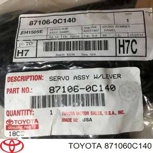 871060C140 Toyota 
