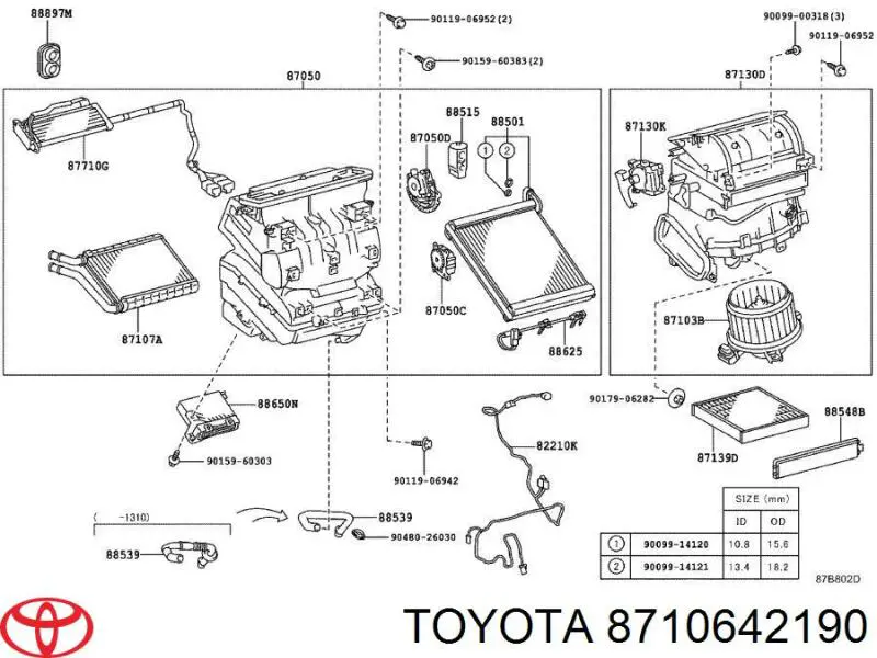 8710642190 Toyota 