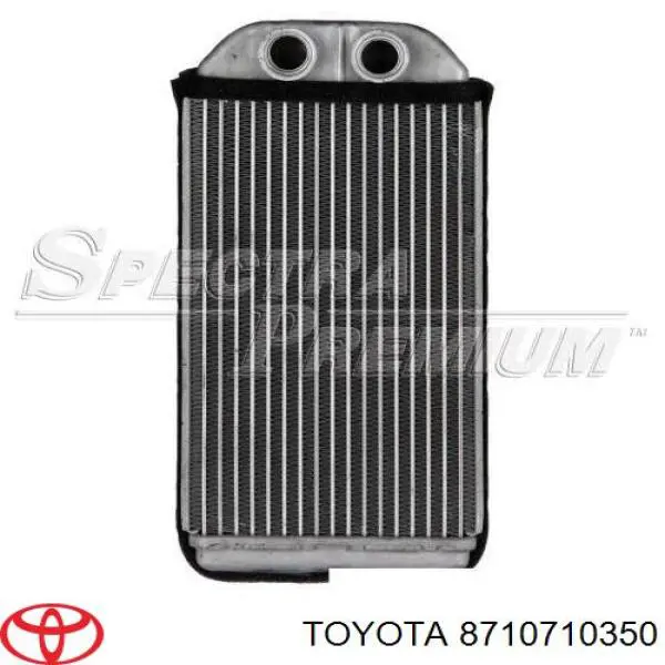 Радиатор печки (отопителя) на Toyota Starlet IV 