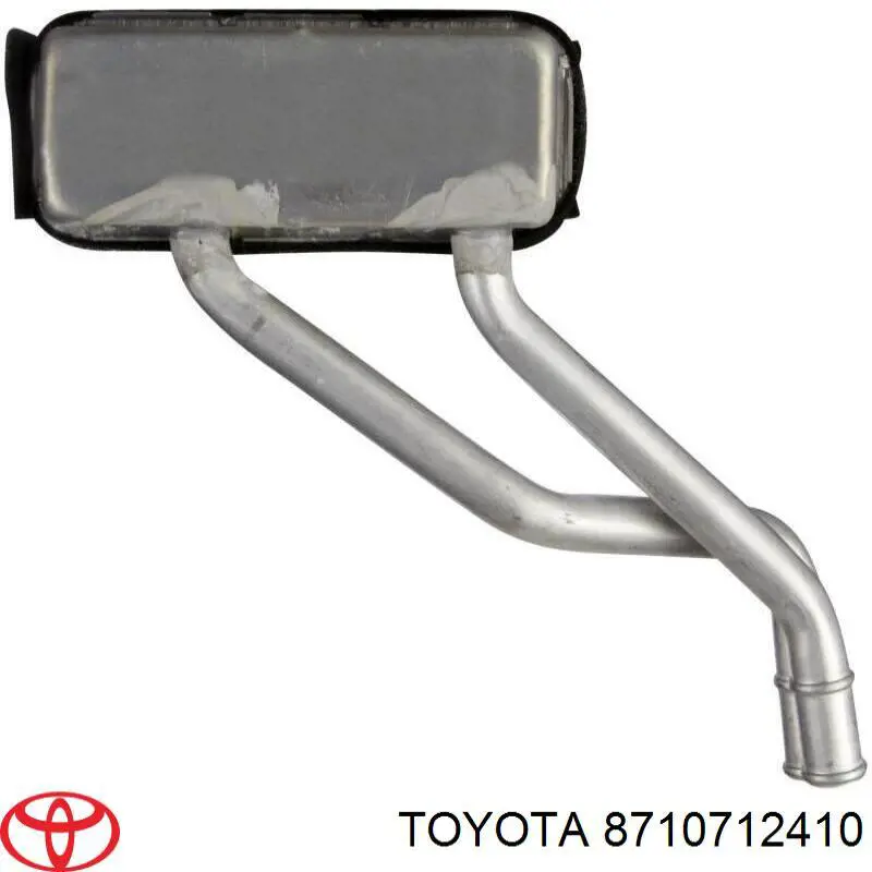 Радиатор печки (отопителя) на Toyota Corolla E9