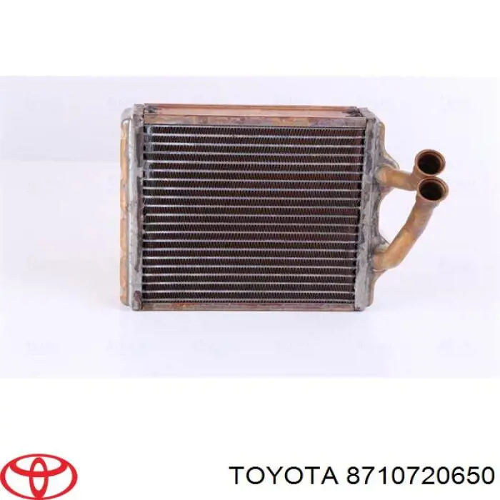 8710720650 Toyota радиатор печки