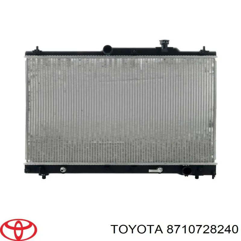 Радиатор печки (отопителя) Toyota 8710728240 цена, от 48.36 USD