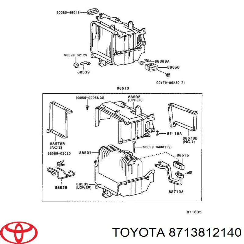  8713812140 Toyota