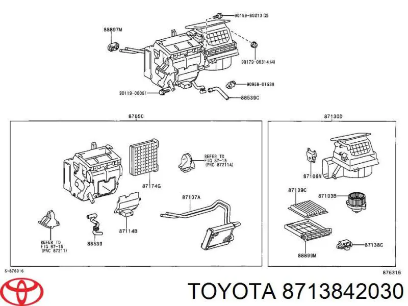 Реле отопителя Toyota 8713842030 цена, от 11.40 USD