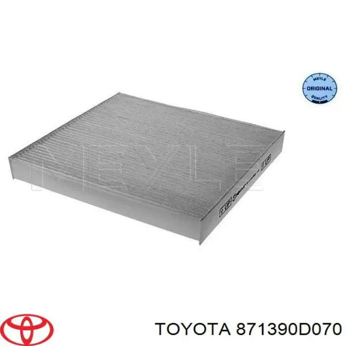 Filtro de habitáculo 871390D070 Toyota