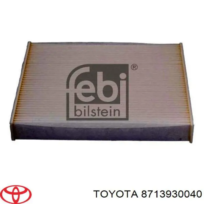 8713930040 Toyota filtro de salão