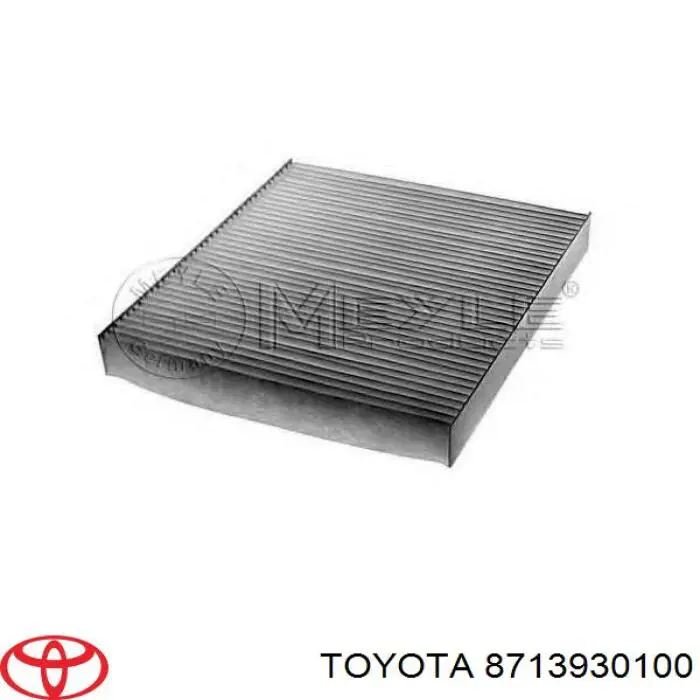 Фильтр салона 8713930100 Toyota