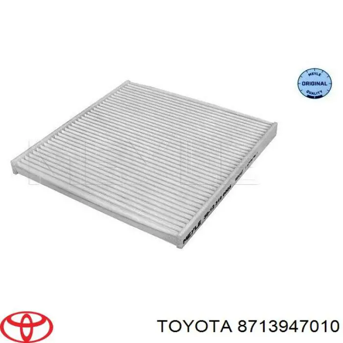 Купить 8713947010 Toyota Фильтр салона угольный