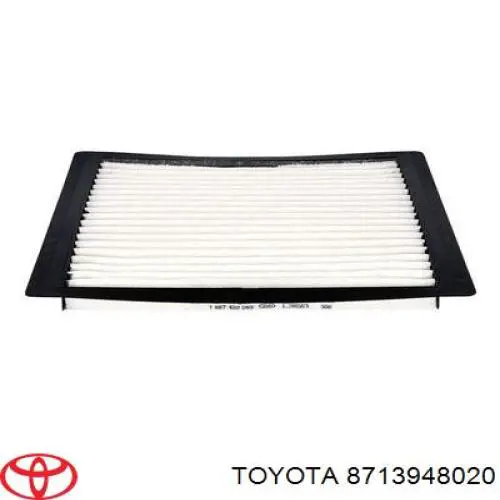 Filtro de habitáculo 8713948020 Toyota/Lexus