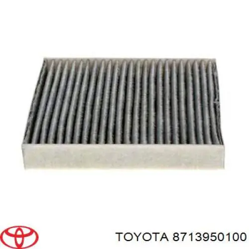 Купить 8713950100 Toyota Фильтр салона угольный