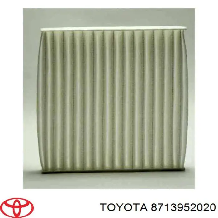 Filtro de habitáculo 8713952020 Toyota