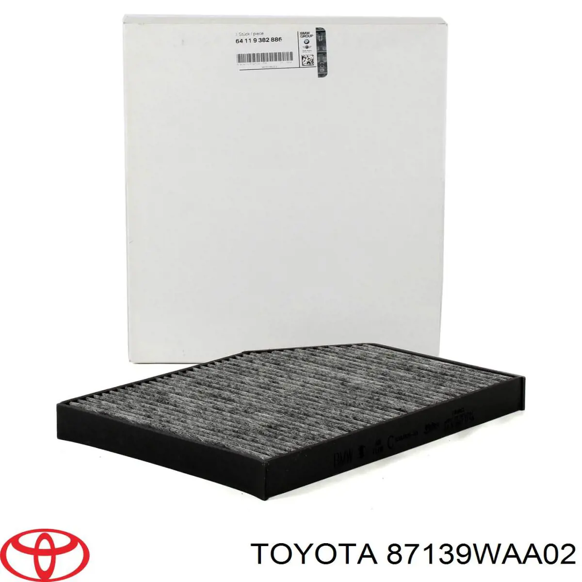 Купить 87139WAA02 Toyota Фильтр салона угольный