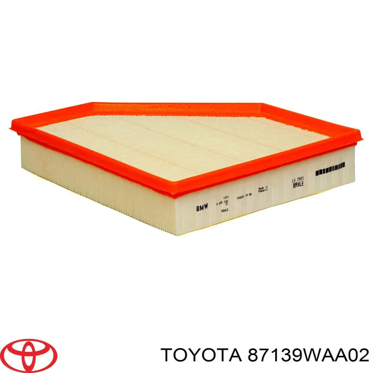 87139WAA02 Toyota Внутрисалонный фильтр