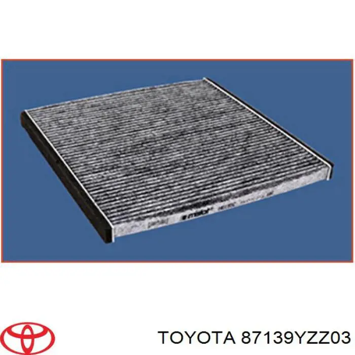 Купить 87139YZZ03 Toyota Фильтр салона угольный