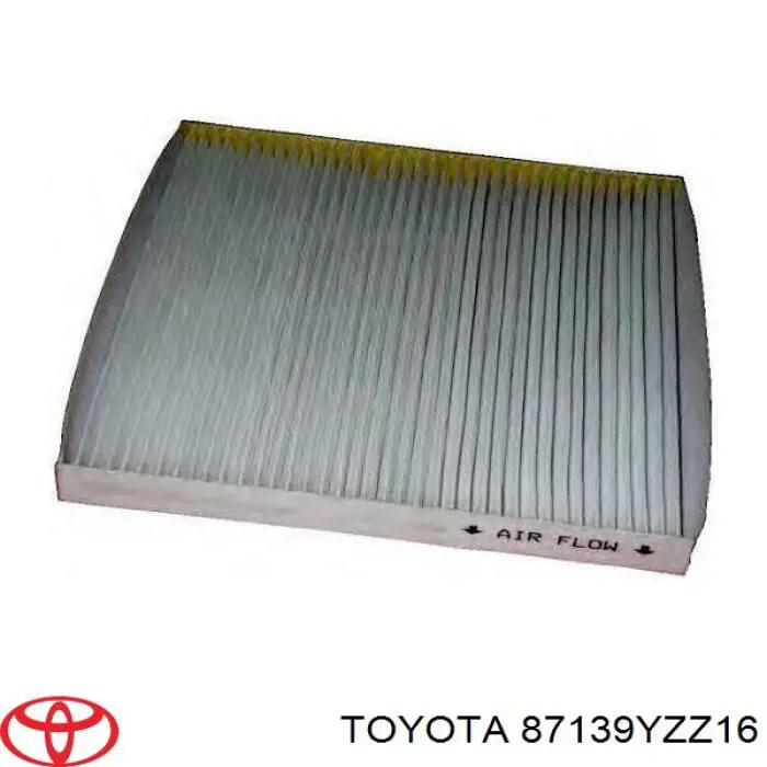 87139YZZ16 Toyota filtro de salão