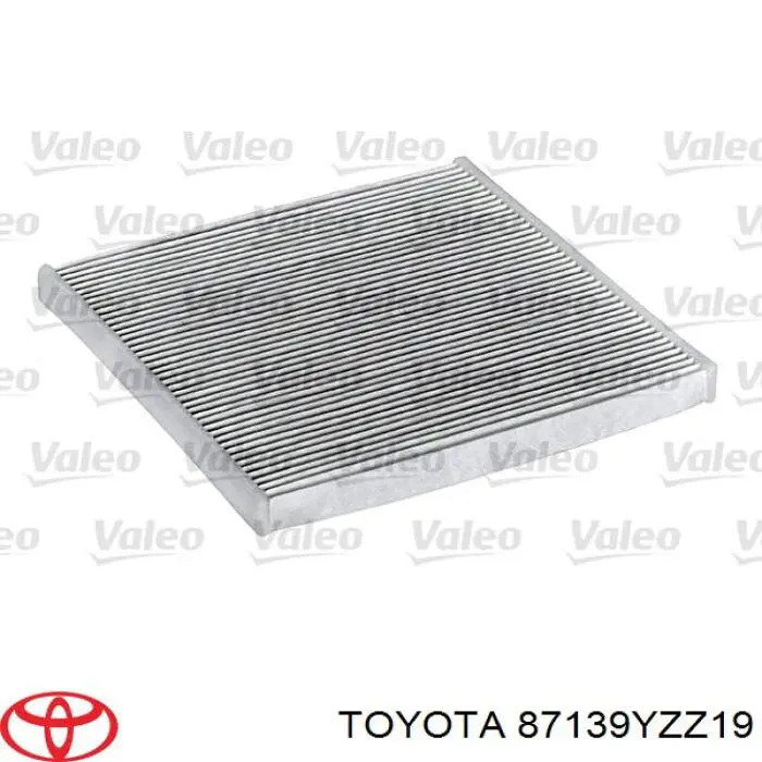 Купить 87139YZZ19 Toyota Фильтр салона угольный