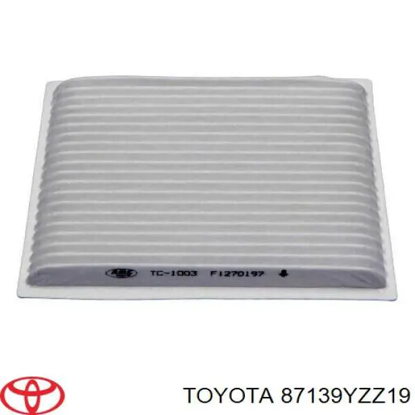Купить 87139YZZ19 Toyota Фильтр салона угольный