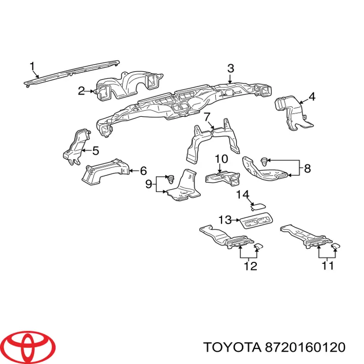8720160120 Toyota 