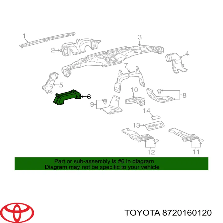  Toyota 8720160120 цена, от 19.00 USD