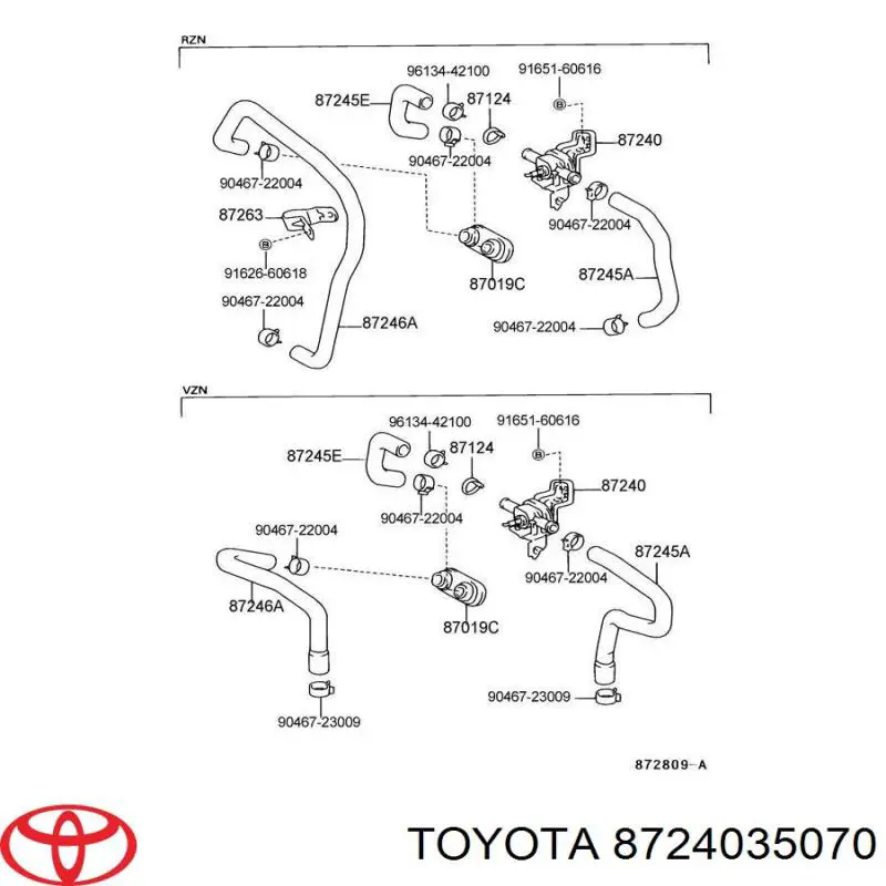 8724035070 Toyota 