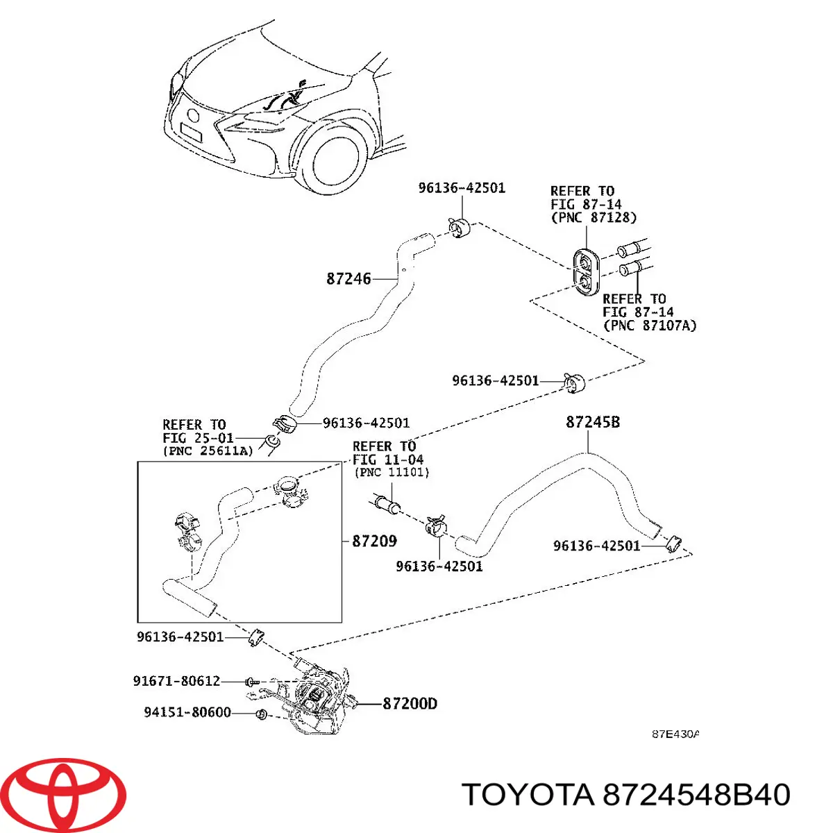 8724548B40 Toyota 