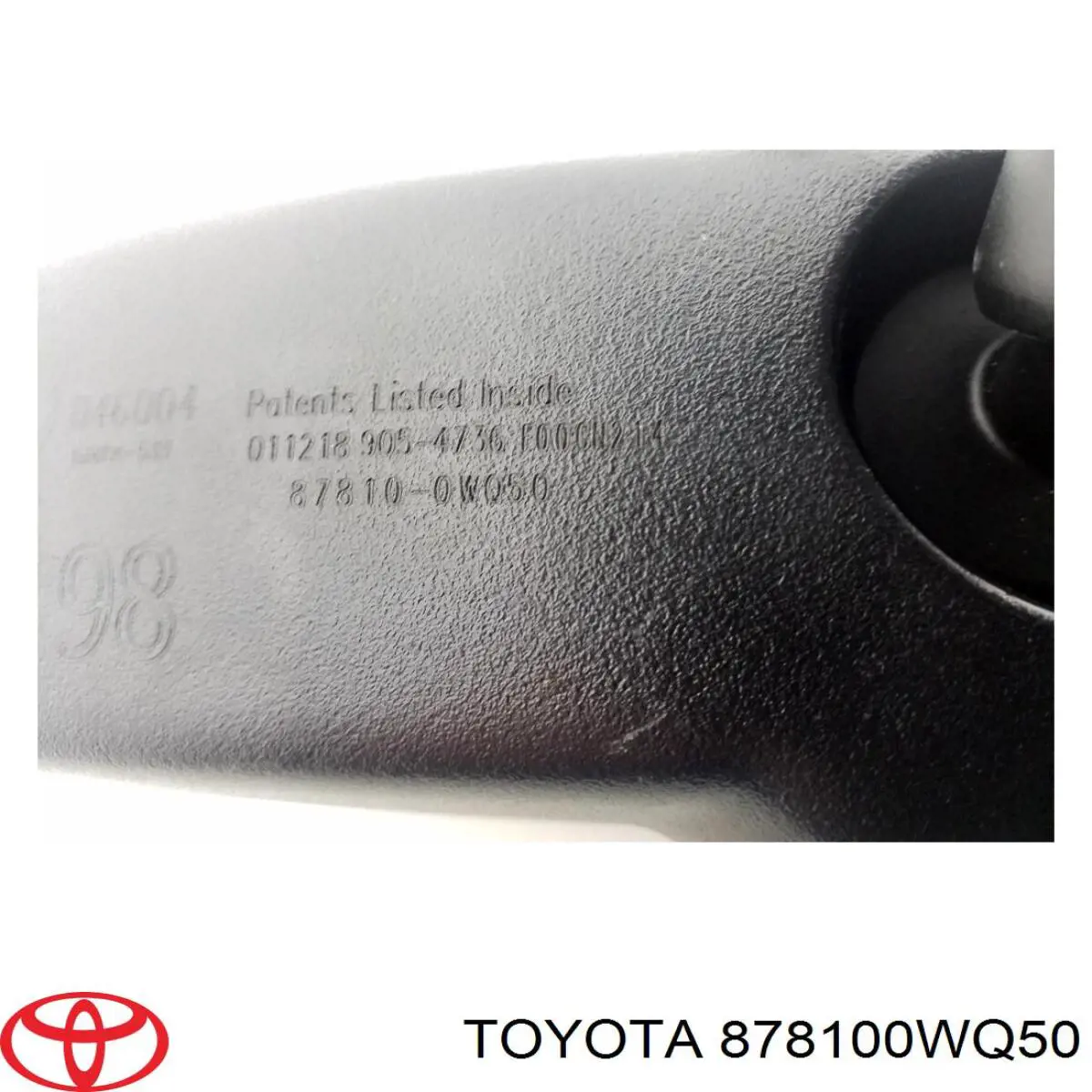 Купить 878100W050 Toyota Зеркало салона авто