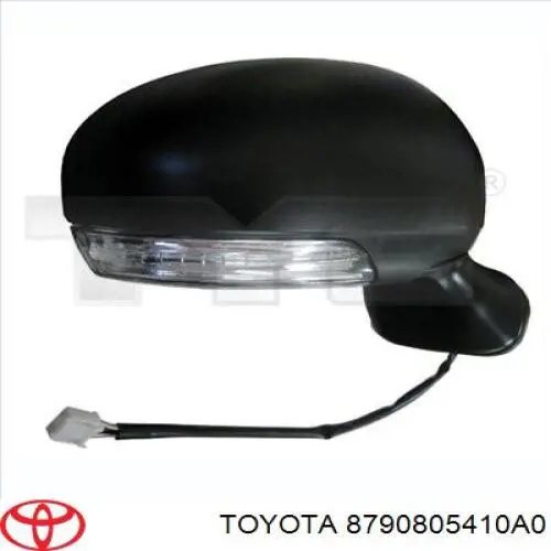 Наружное зеркало правое Toyota 8790805410D1 цена, от 102.86 USD