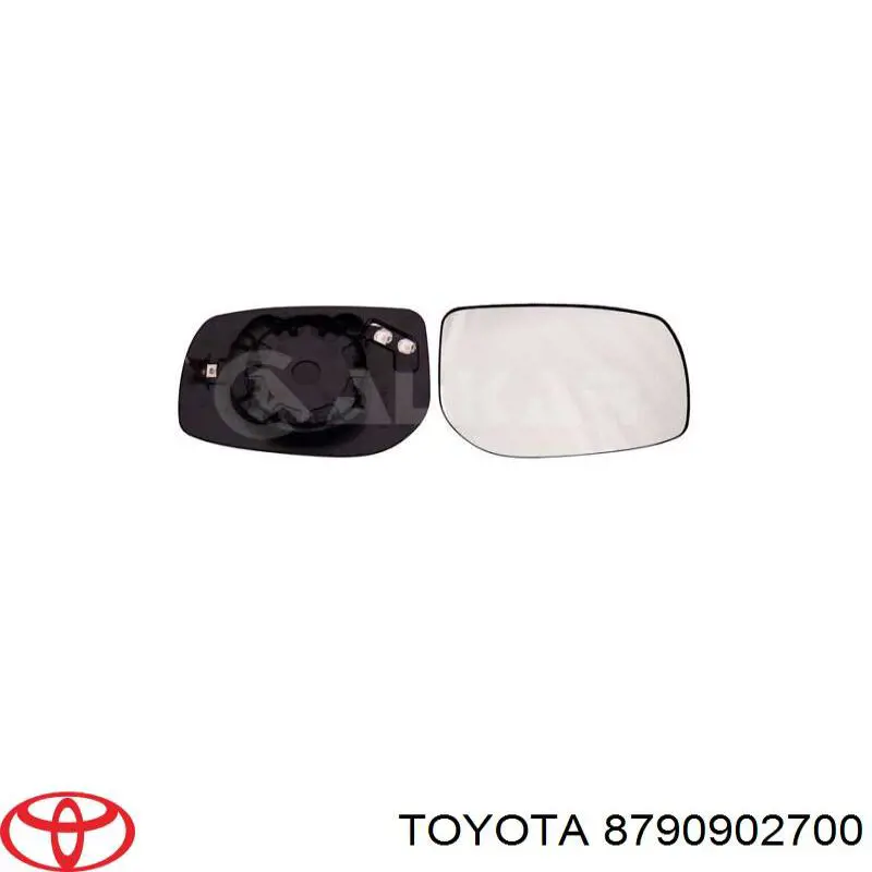 8790902700 Toyota Зеркальный элемент зеркала заднего вида левого