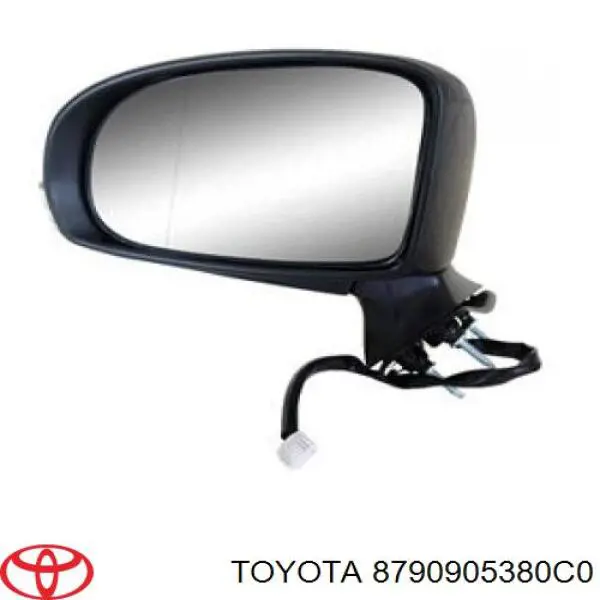 8790905380C0 Toyota зеркало заднего вида левое