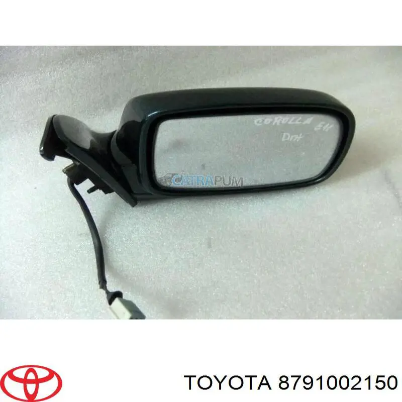 8791002150 Toyota зеркало заднего вида правое